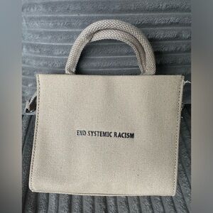 Brandon Blackwood End Systemic Racism bag